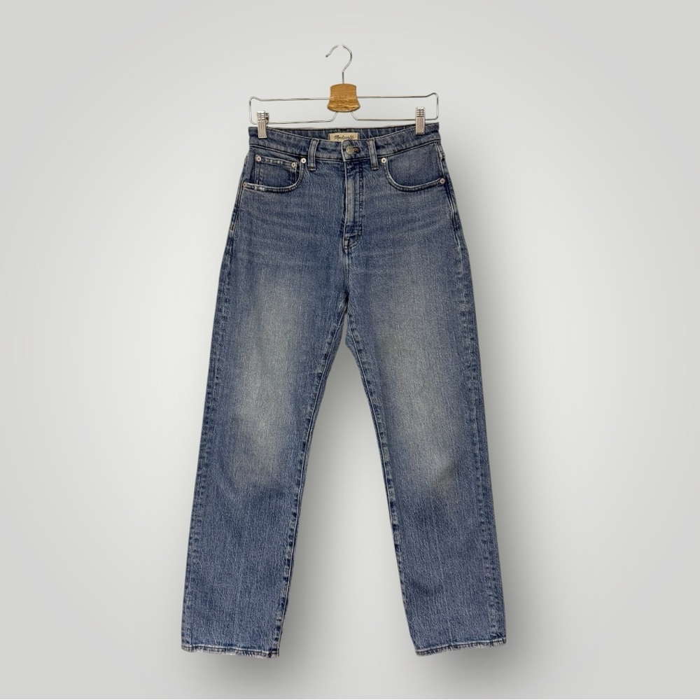 Madewell The Curvy '90s Straight Jean Sz 27 - Picture 4 of 15